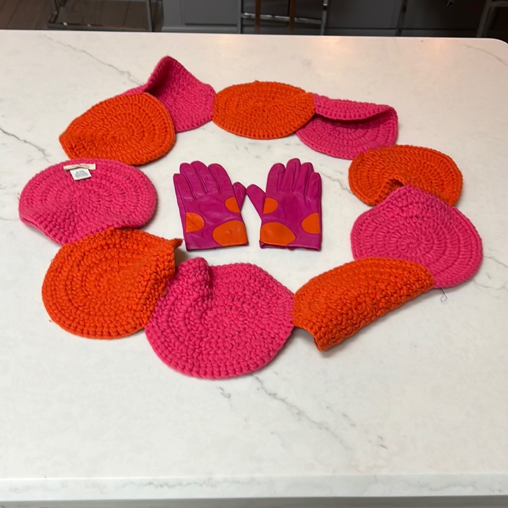Kate Spade Scarf and Glove Set